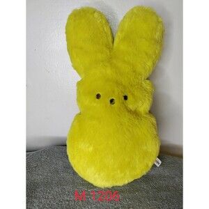 Peeps Yellow Bunny Rabbit 15" Plush Soft Toy Stuffed Animal 2018